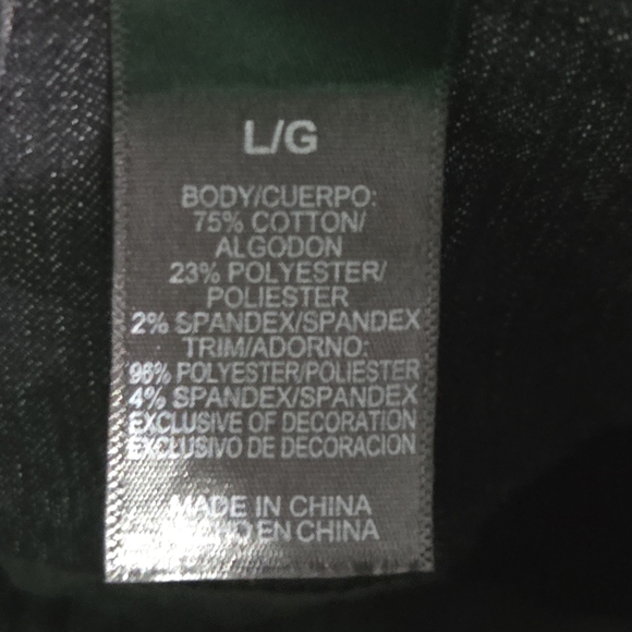 BISOU BISOU WOMEN'S MOTO DENIM JACKET QUILTED SIZE LARGE BLACK NWOT - Picture 6 of 10